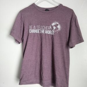 Gildan Softstyle Heather Purple T-Shirt